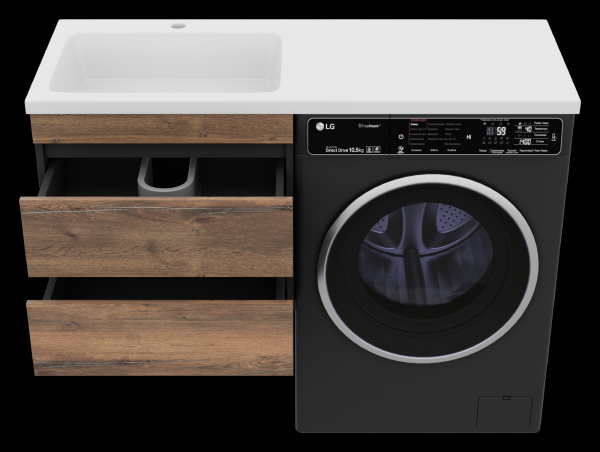 Тумба под стиральную машину Misty Коломбо 60   П-Кол06060-011П2Я